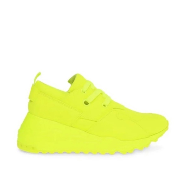steve madden cliff sneakers yellow